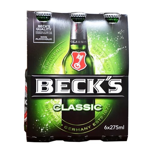 Picture of Beck's Non-Alcoholic Malt Beer Classic 275ml 5+1