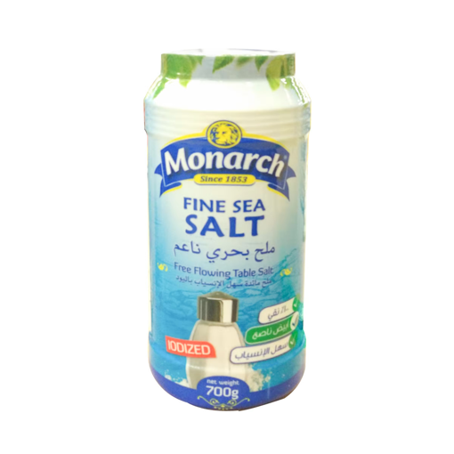 Picture of Monarch Iodized Fine Sea Salt 700g