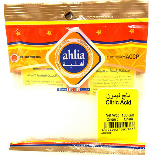 Picture of Ahlia Citric Acid 100g