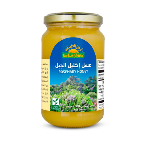 Picture of Natureland Organic Rosemary Honey 500 g