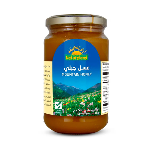 Picture of Natureland Organic Mountain Honey 500 g