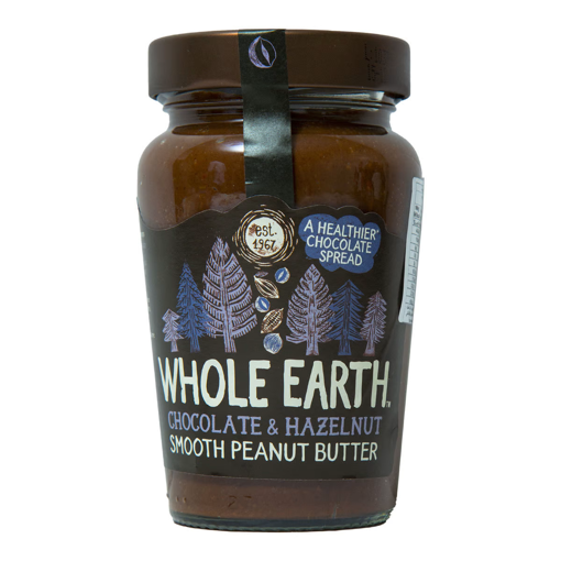 Picture of Whole Earth Chocolate & Hazelnut Smooth Peanut Butter 340g