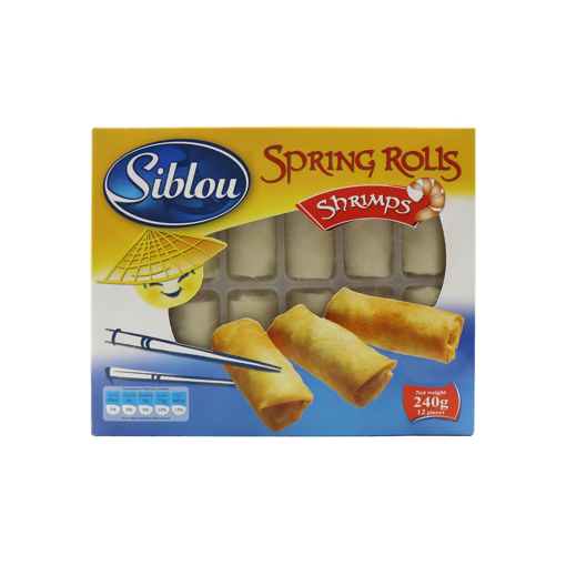 Picture of Siblou Spring Rolls Shrimps 240g