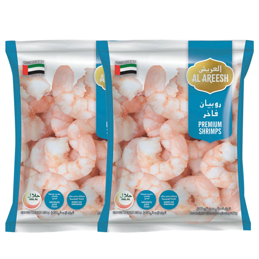 Picture of Al Areesh Premium Shrimps 2 x 454g