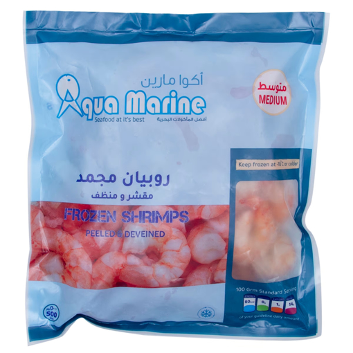 Picture of Aqua Marine Peeled Shrimps Medium 500g