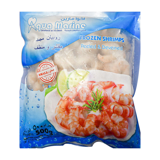 Picture of Aqua Marine Frozen Shrimps Peeled & Deveined Small 500g