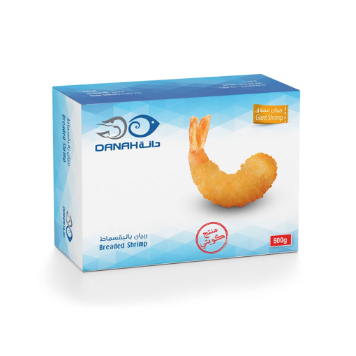 Picture of Danah Breaded Shrimp Giant 500g