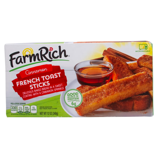 Picture of Farm Rich French Toast Sticks Cinnamon 340g