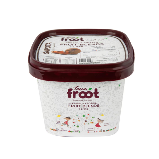 Picture of True Froot Freshly Frozen Sapota Fruit Blend 1Litre