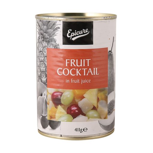 Picture of Epicure Fruit Cocktail in Fruit Juice 411g