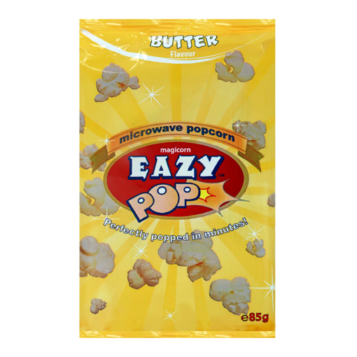 Picture of Eazy Pop Microwave Popcorn Butter 85g