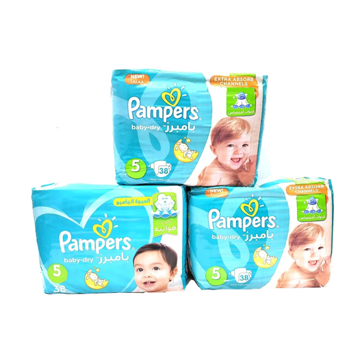 Picture of Pampers Active Baby Dry Diapers Size 4, 9-14kg 3 x 44pcs