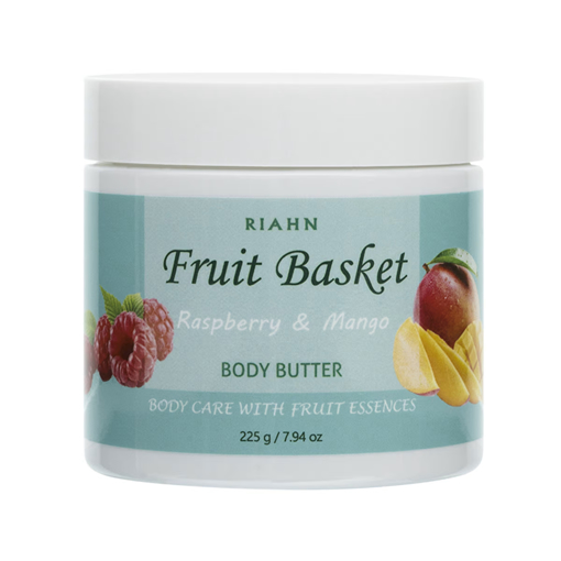 Picture of Riahn Fruit Basket Raspberry & Mango Body Butter Jar 225g