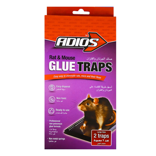 Picture of Adios Rat & Mouse Glue Trap Large 2pcs