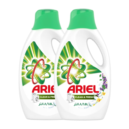 Picture of Ariel Power Gel Clean & Fresh 2 x 1.8Litre