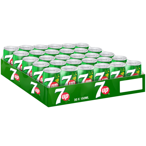 Picture of 7UP Carbonated Soft Drink Can 30 x 150 ml