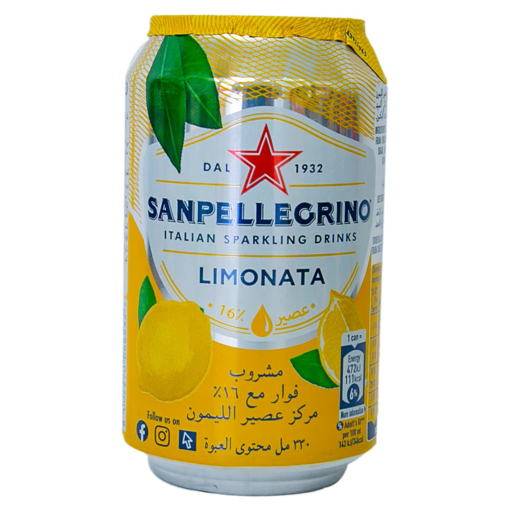 Picture of Sanpellegrino Italian Sparkling Drinks Limonata 330ml