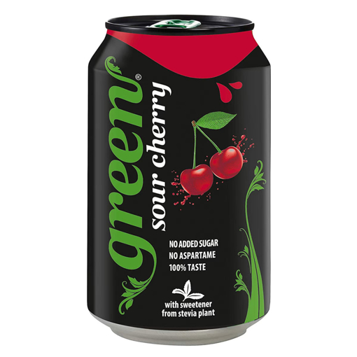 Picture of Green Cola Sour Cherry 330ml