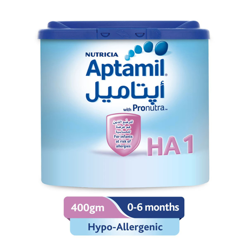 Picture of Aptamil Hypo-Allergenic 1 Infant Milk Formula For 0-6 Months 400g