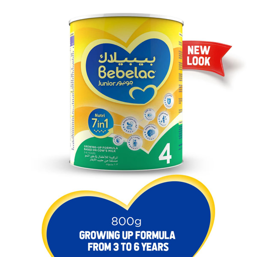 Picture of Bebelac Junior Nutri 7in1 Growing Up Formula Stage 3 From 1 to 3 Years 800g