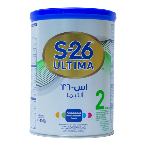 Picture of Nestle S26 Ultima Stage 2 Partially Hydrolyzed Protein Special Infant Formula From 6-12 Months 400g