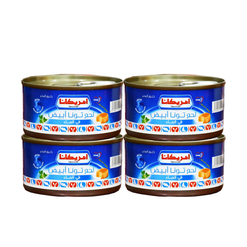 Picture of Americana White Meat Tuna In Water 4 x 160g