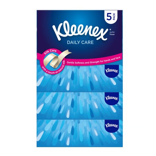 Picture of Kleenex Daily Care Facial Tissue 5 x 130pcs