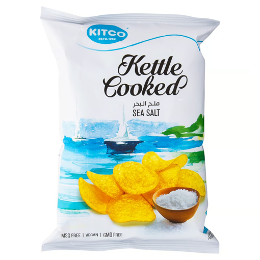 Picture of Kitco Kettle Cooked Potato Chips With Sea Salt 40g _12_11zon