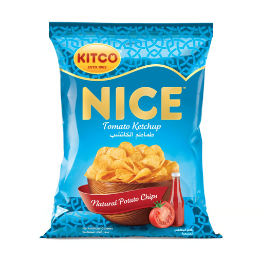 Picture of Kitco Nice Tomato Ketchup Potato Chips 45 g _25_11zon