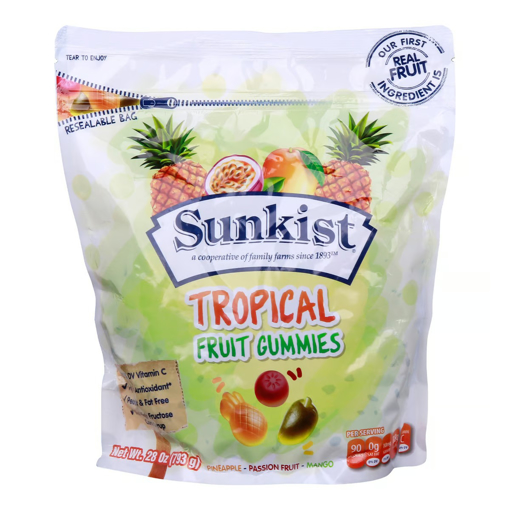 Picture of Sunkist Tropical Fruit Gummies 793g