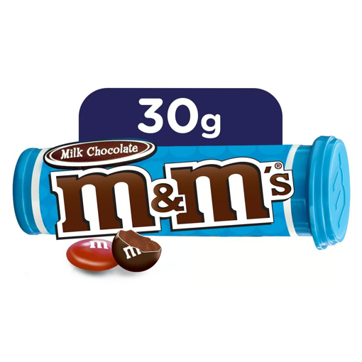 Picture of M&M’S Milk Chocolate Tube 30.6g