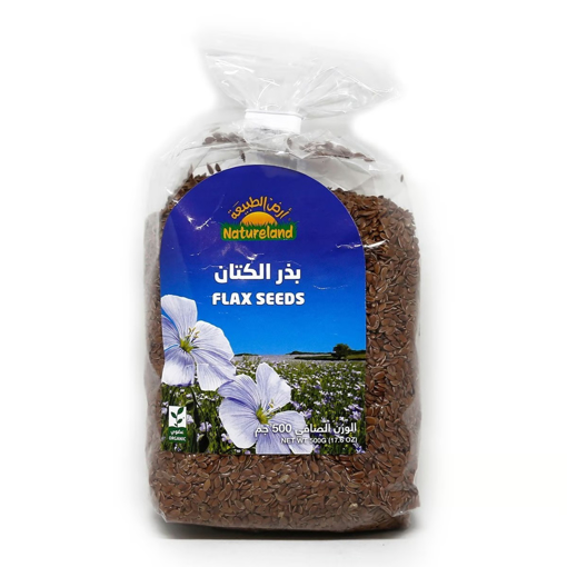 Picture of Natureland Brown Flax Seeds 500g