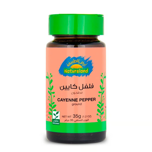 Picture of Natureland Organic Cayenne Pepper 35 g