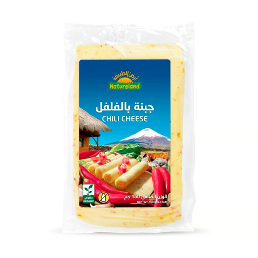 Picture of Natureland Organic Chili Cheese 150 g