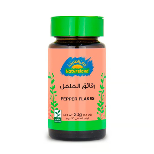 Picture of Natureland Organic Pepper Flakes 30 g