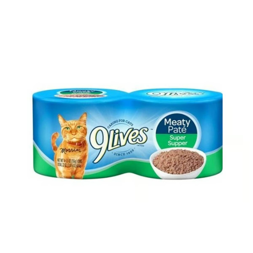 Picture of 9 Lives Meaty Pate With Chicken 624g