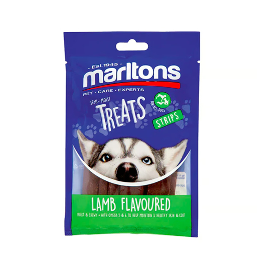 Picture of Marltons Lamb Flavoured Strips For Dogs 120 g