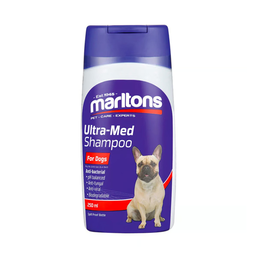 Picture of Marltons Ultra-Med Shampoo For Dogs 250 ml