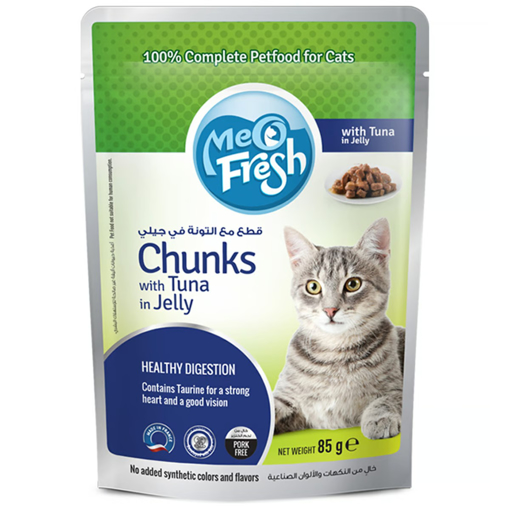 Picture of Meo Fresh Chunks with Tuna in Jelly 12 x 85g