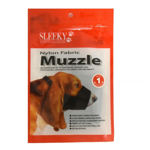 Picture of Sleeky Nylon Fabric Muzzle Size 1 1pc