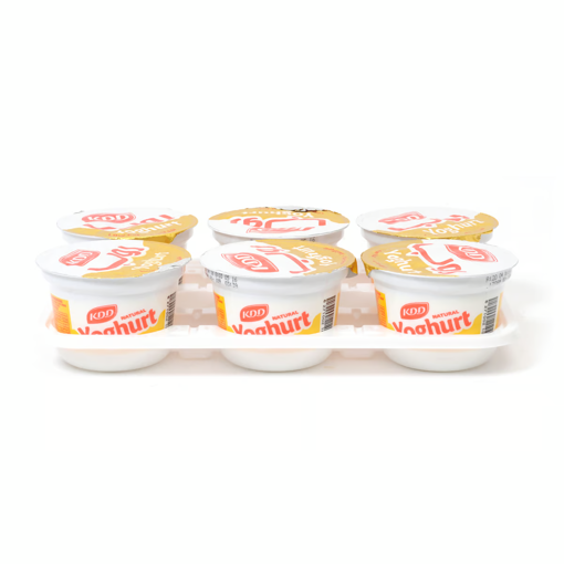 Picture of KDD Natural Yoghurt Low Fat 6 x 170g