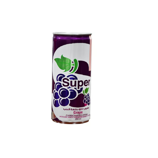 Picture of Super Grape Carbonated Drink 250ml