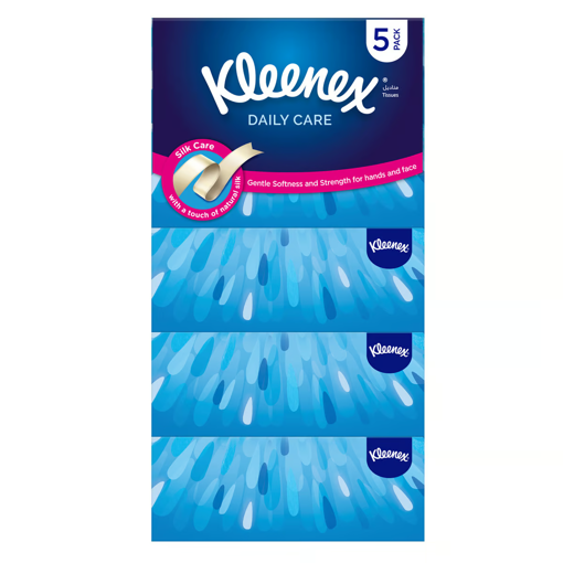 Picture of Kleenex Daily Care Facial Tissue 5 x 170pcs