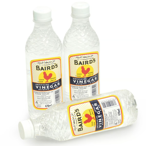 Picture of Bairds artificial Vinegar 470ml x 3pcs